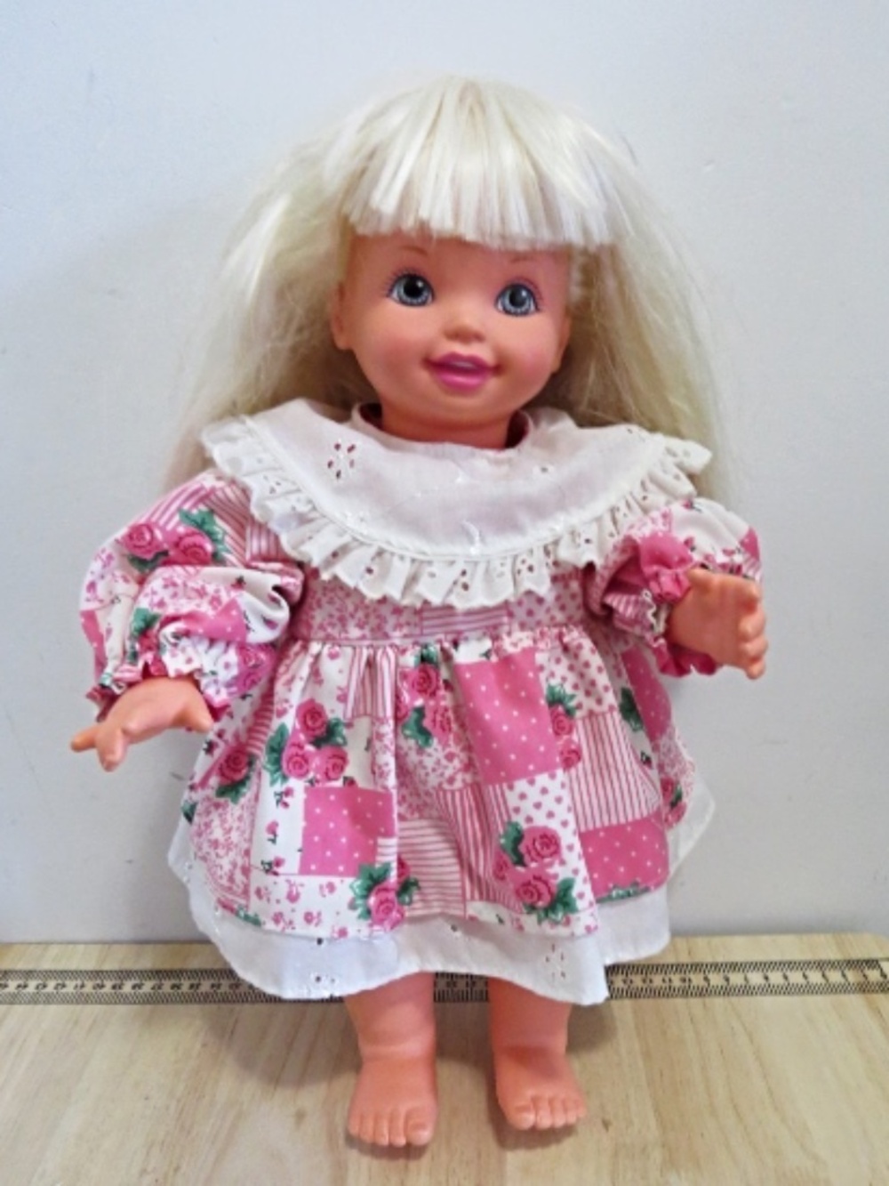 Vintage 16" Kelly Doll Barbie Little Sister Kelly Mattel 1994 Cuddly